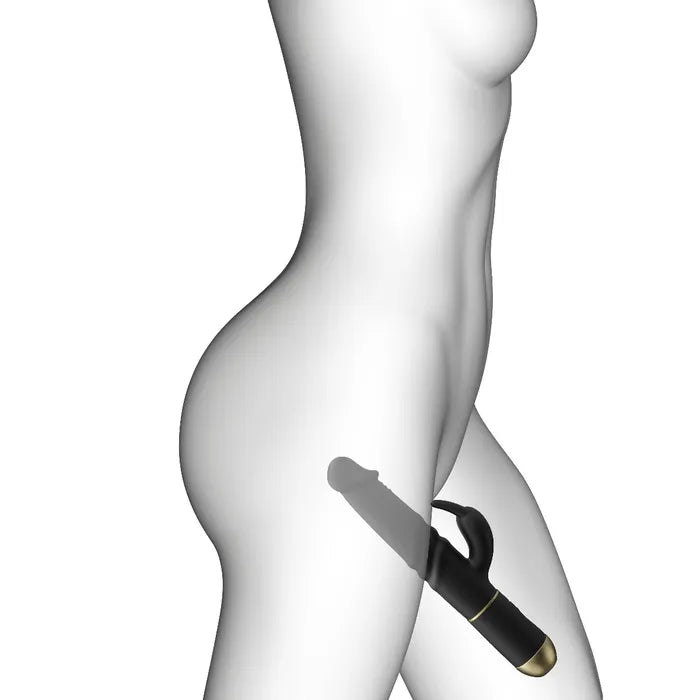 Furious Rabbit 2.0 In Black & Gold - DORCEL - BraTopia