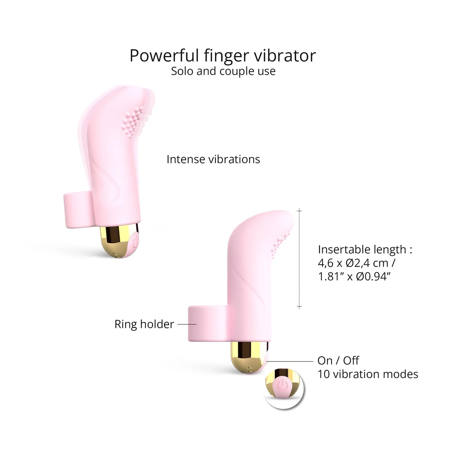 Touch Me Vibrator - Love to Love - BraTopia