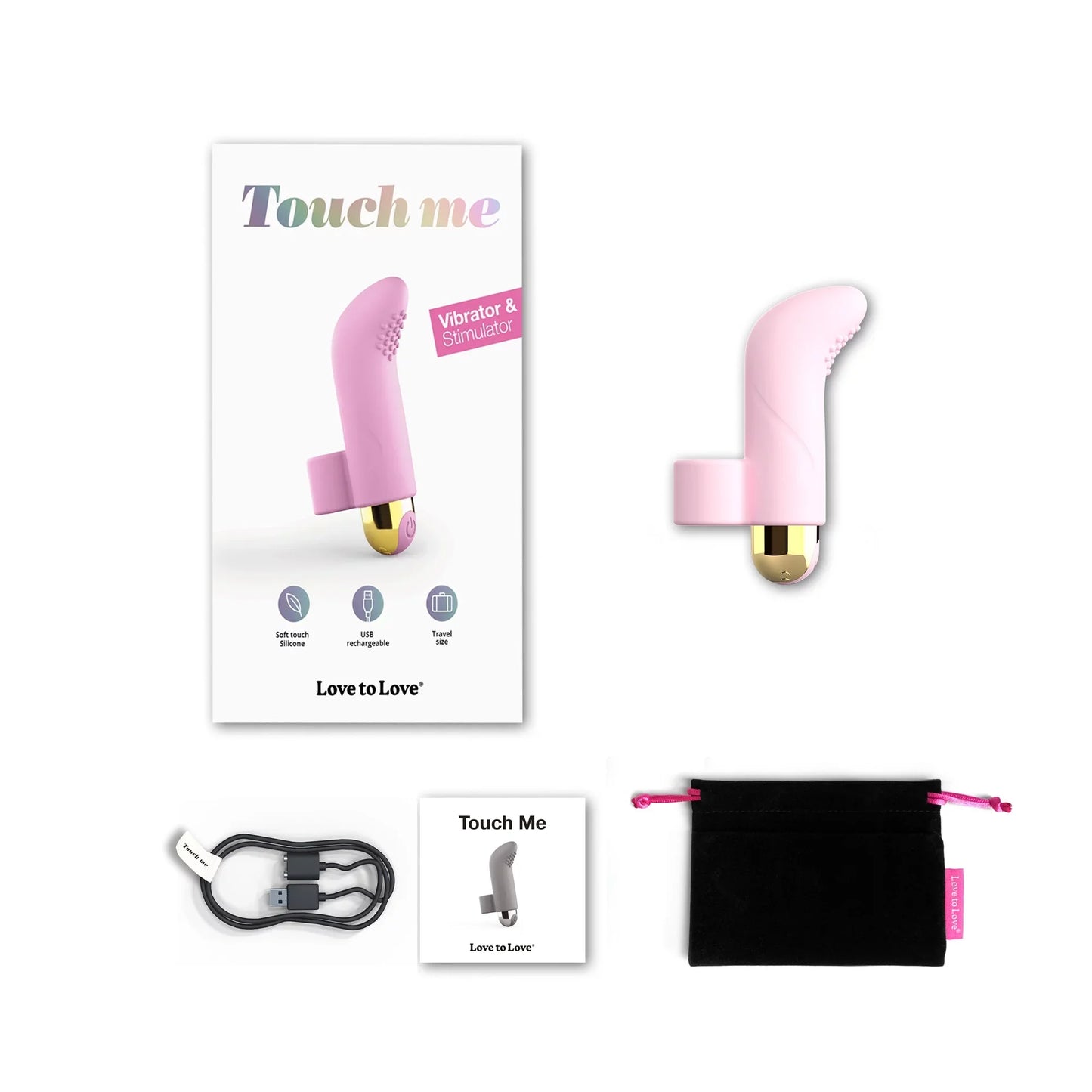 Touch Me Vibrator - Love to Love - BraTopia