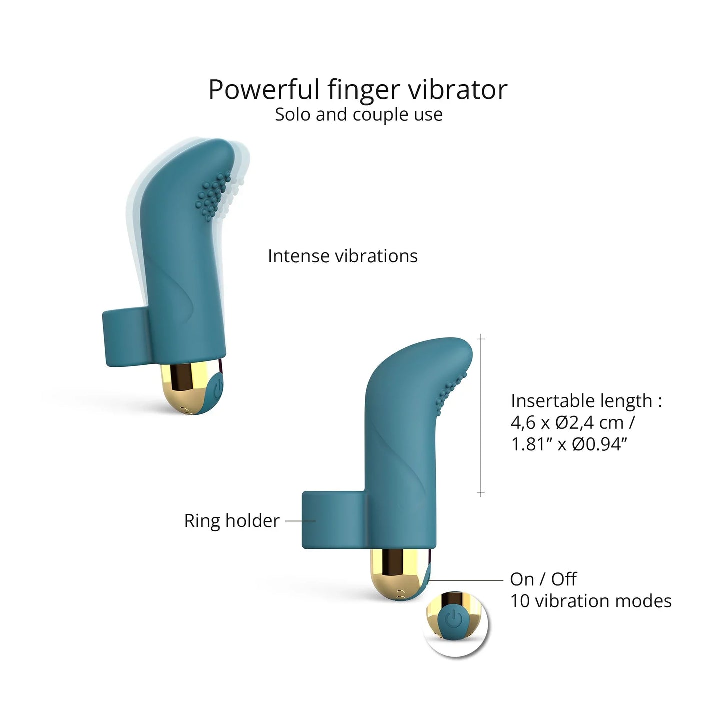 Touch Me Vibrator - Love to Love - BraTopia