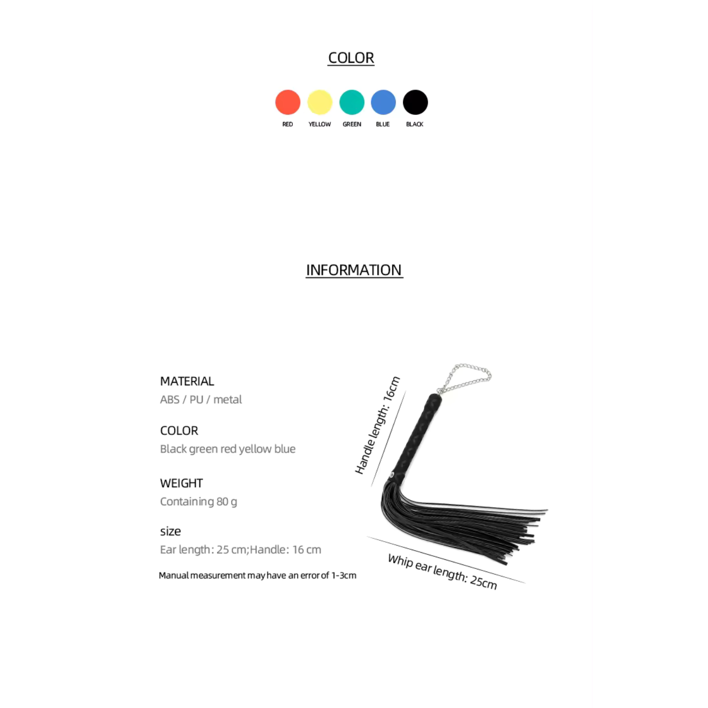 Flogger In Black & Yellow - Pink Elephant - BraTopia