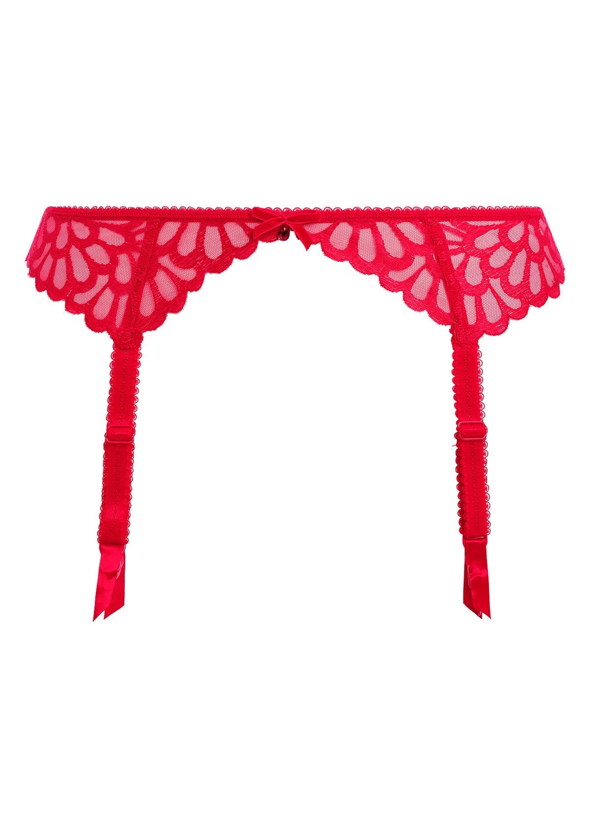 Loveland Suspender In Bombshell Chilli Red - Freya