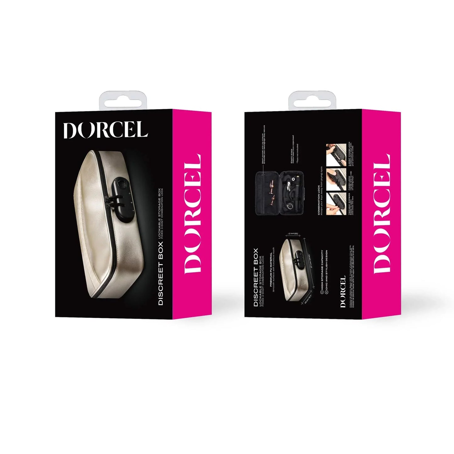 Discreet Box Luxury Gold - DORCEL - BraTopia