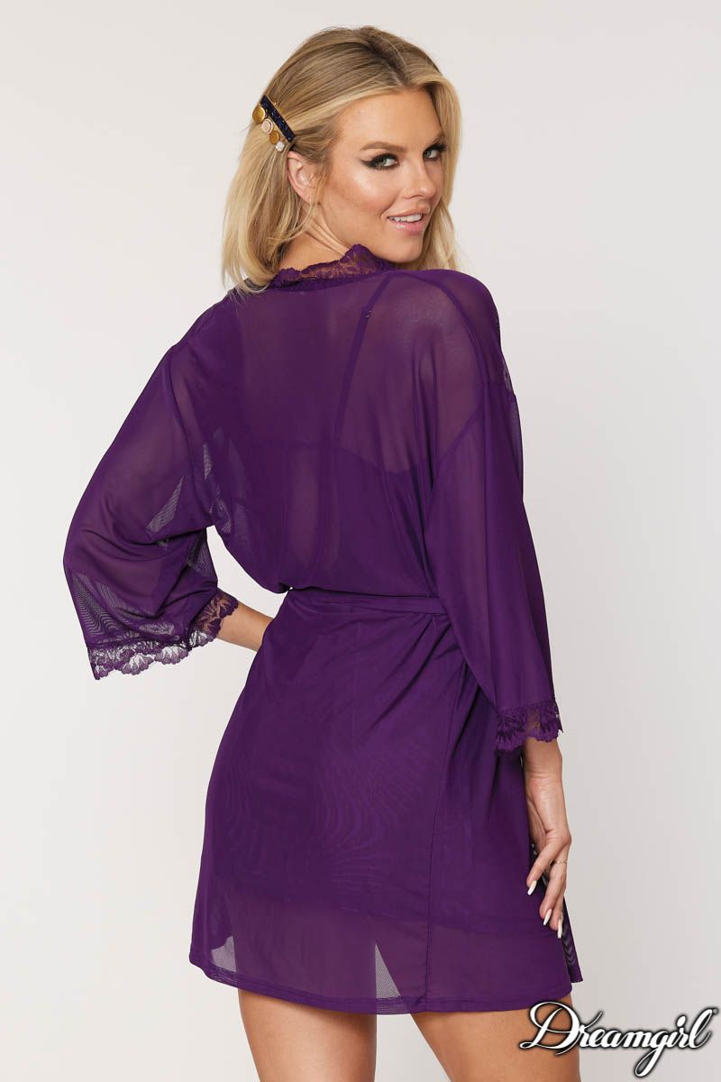 Sheer Robe Set - Dreamgirl