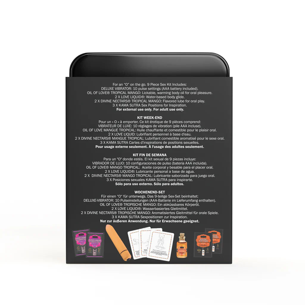 Weekender Kit In Vibe Tropical Mango - Kama Sutra - BraTopia