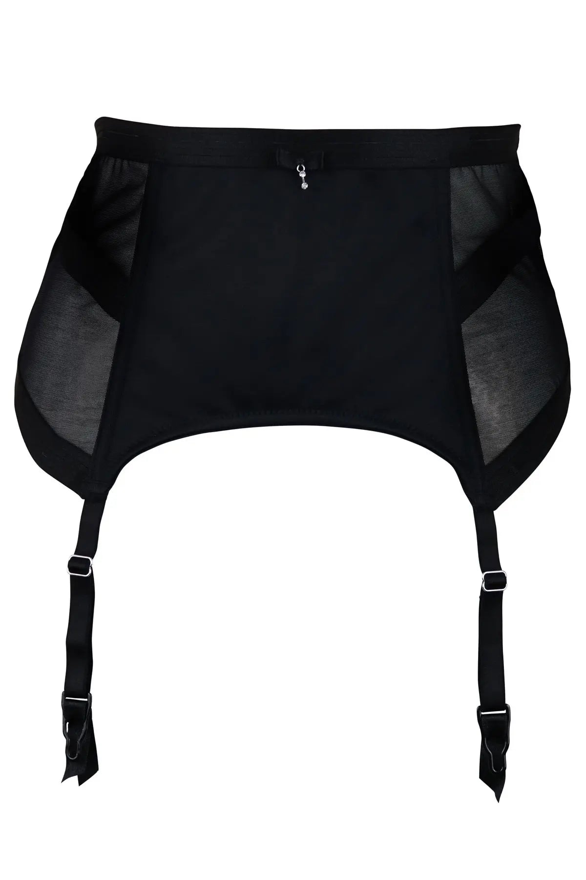 Viva Luxe Suspender In Black - Pour Moi - BraTopia