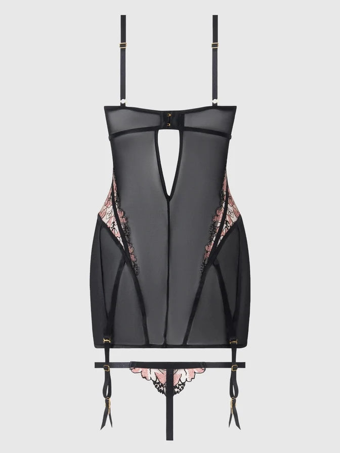 Nova Blacklight Lace Chemise - House of Desire