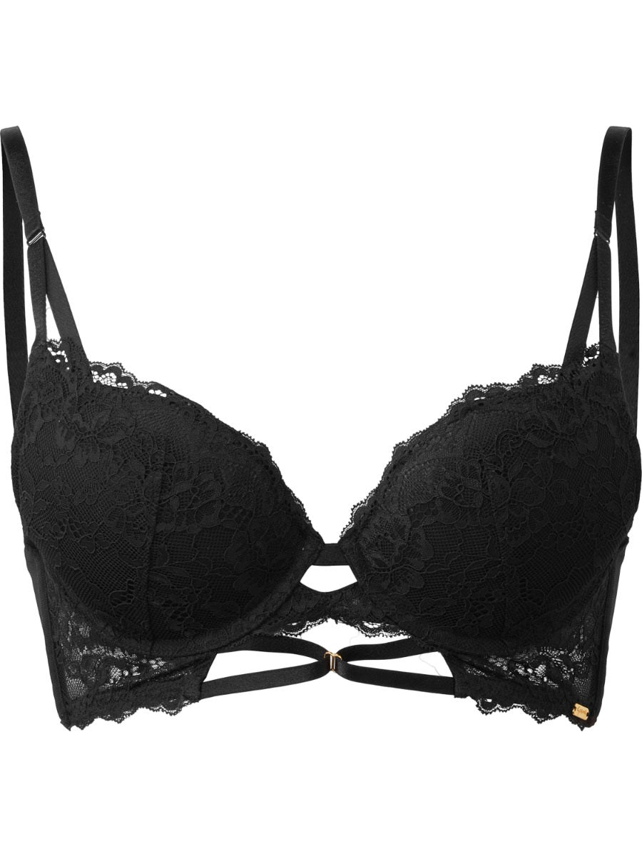 Suspense Longline Plunge Bra In Black - Gossard - BraTopia