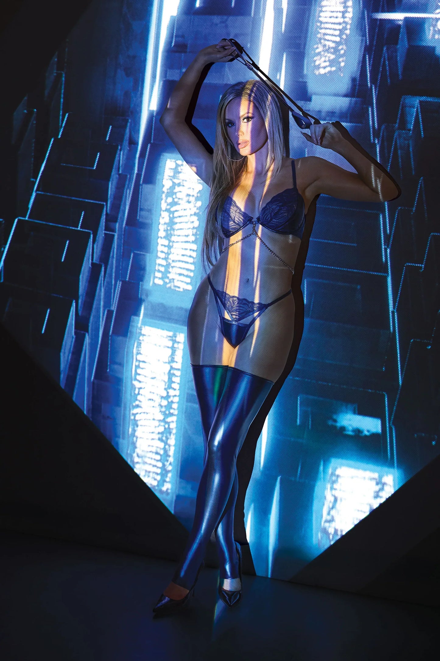 Bra Set in Blue - Coquette