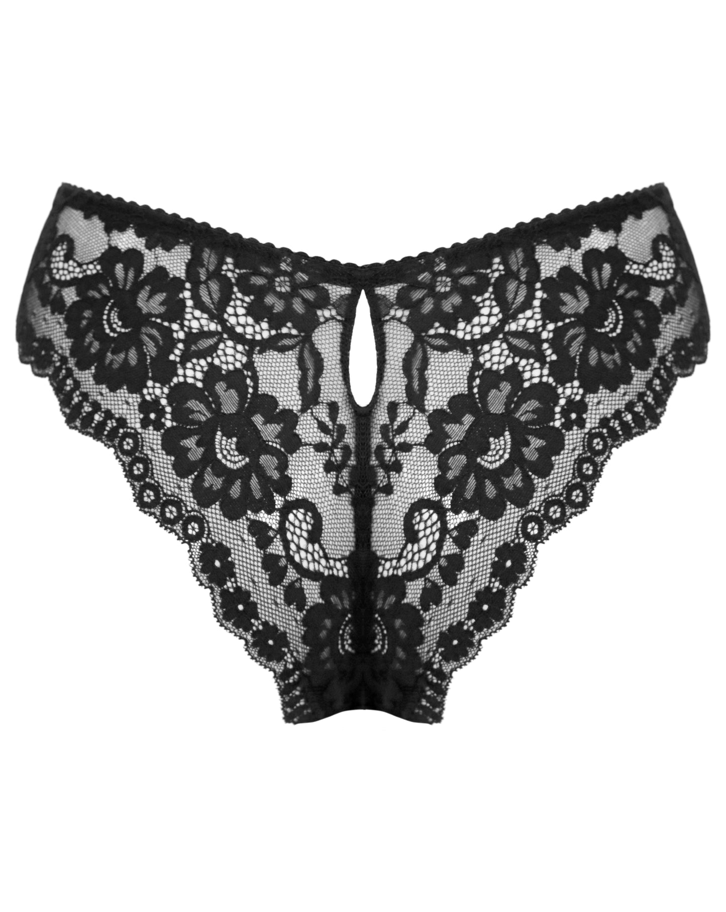 Fleur Cheeky V-Shape Brief In Black - Pour Moi - BraTopia