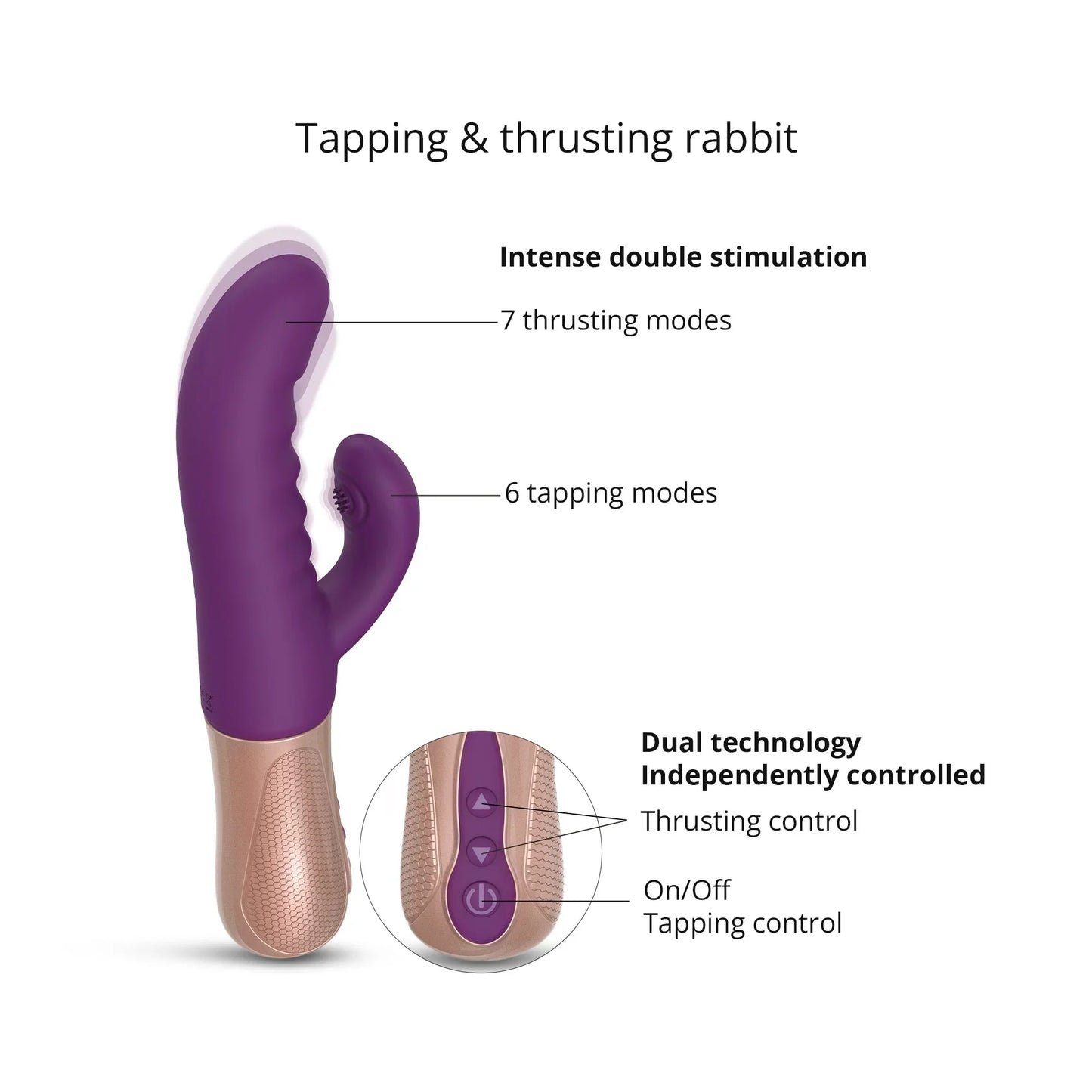 Sassy Bunny In Purple Rain - Love to Love - BraTopia