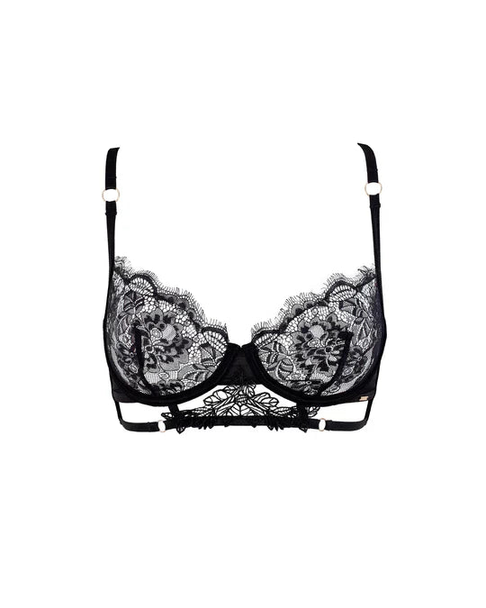 Lumi Wired Bra In Black - Bluebella - BraTopia