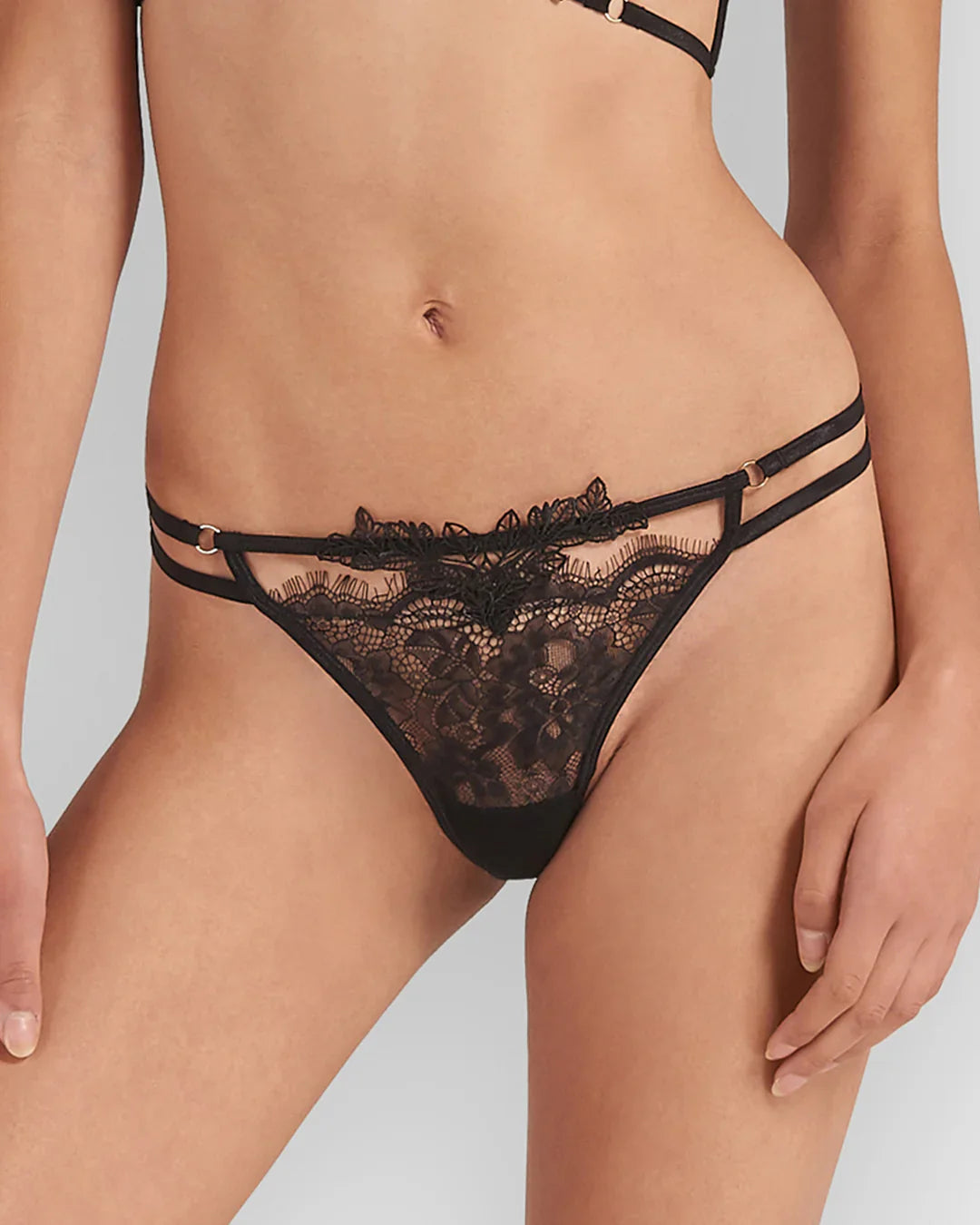 Lumi Thong In Black - Bluebella - BraTopia