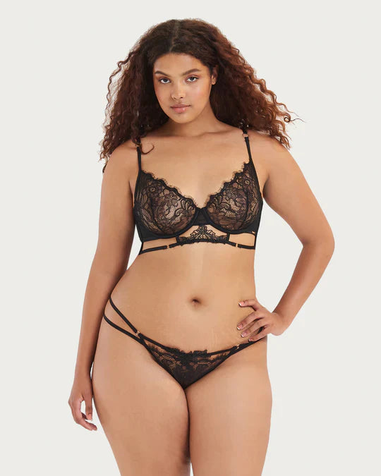 Lumi Thong In Black - Bluebella - BraTopia