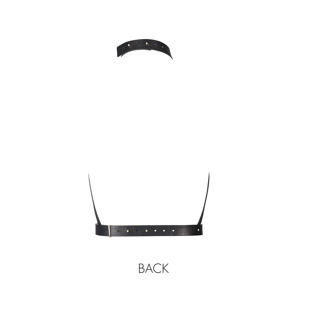 Maze H-Harness In Black - Bijoux Indiscrets - BraTopia