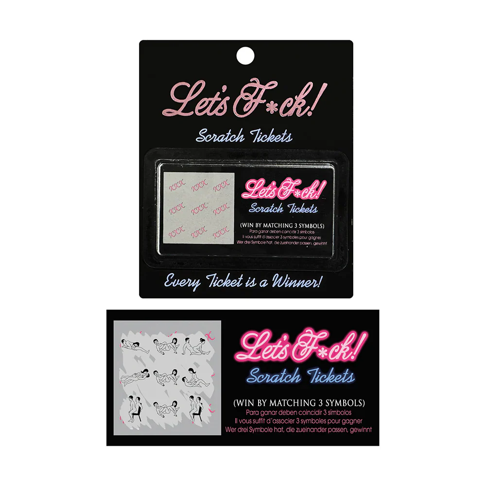 Let’s F*ck! Scratch Tickets 8 coupons - Kheper Games
