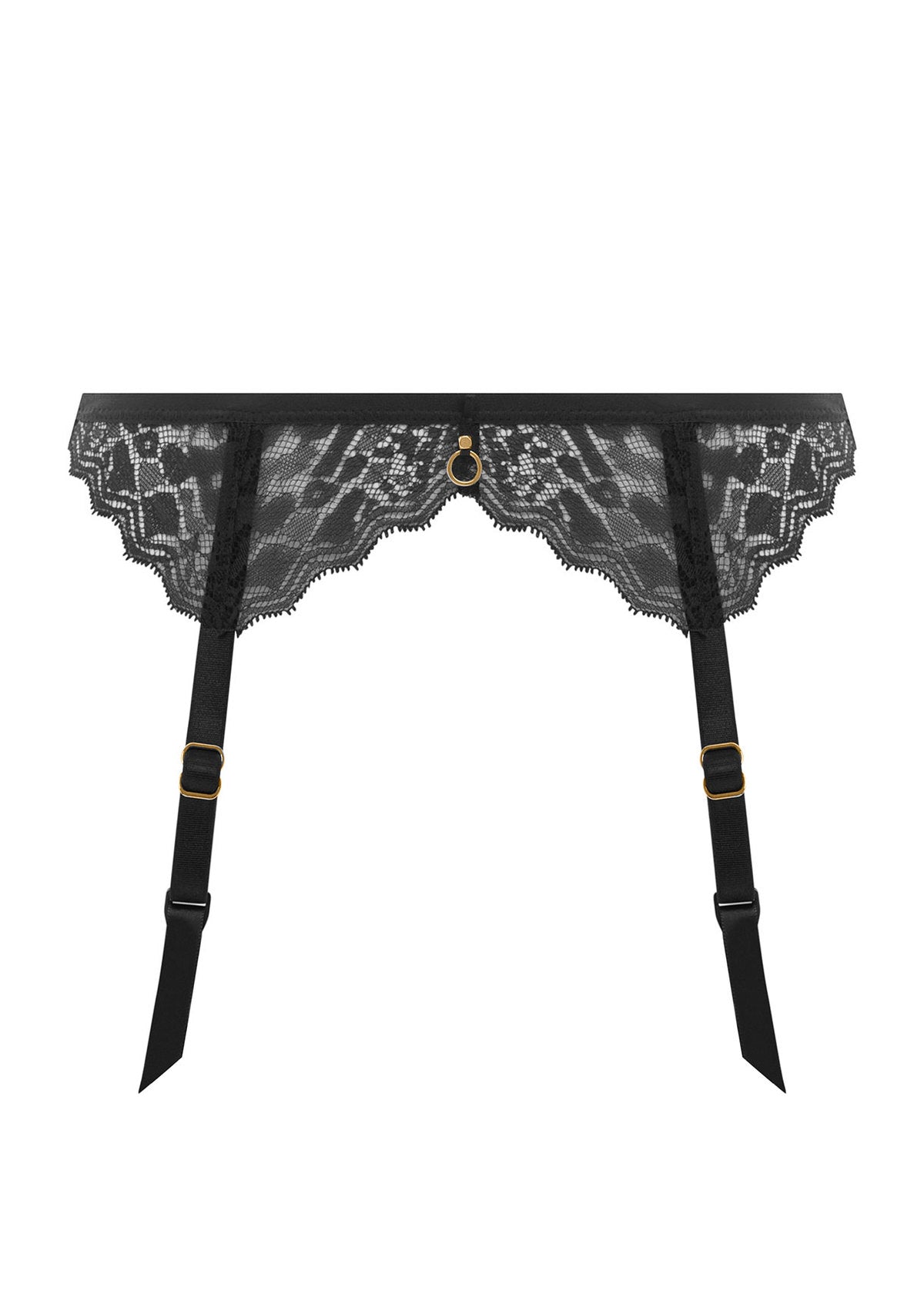 Temptress Suspender In Black- Freya - BraTopia