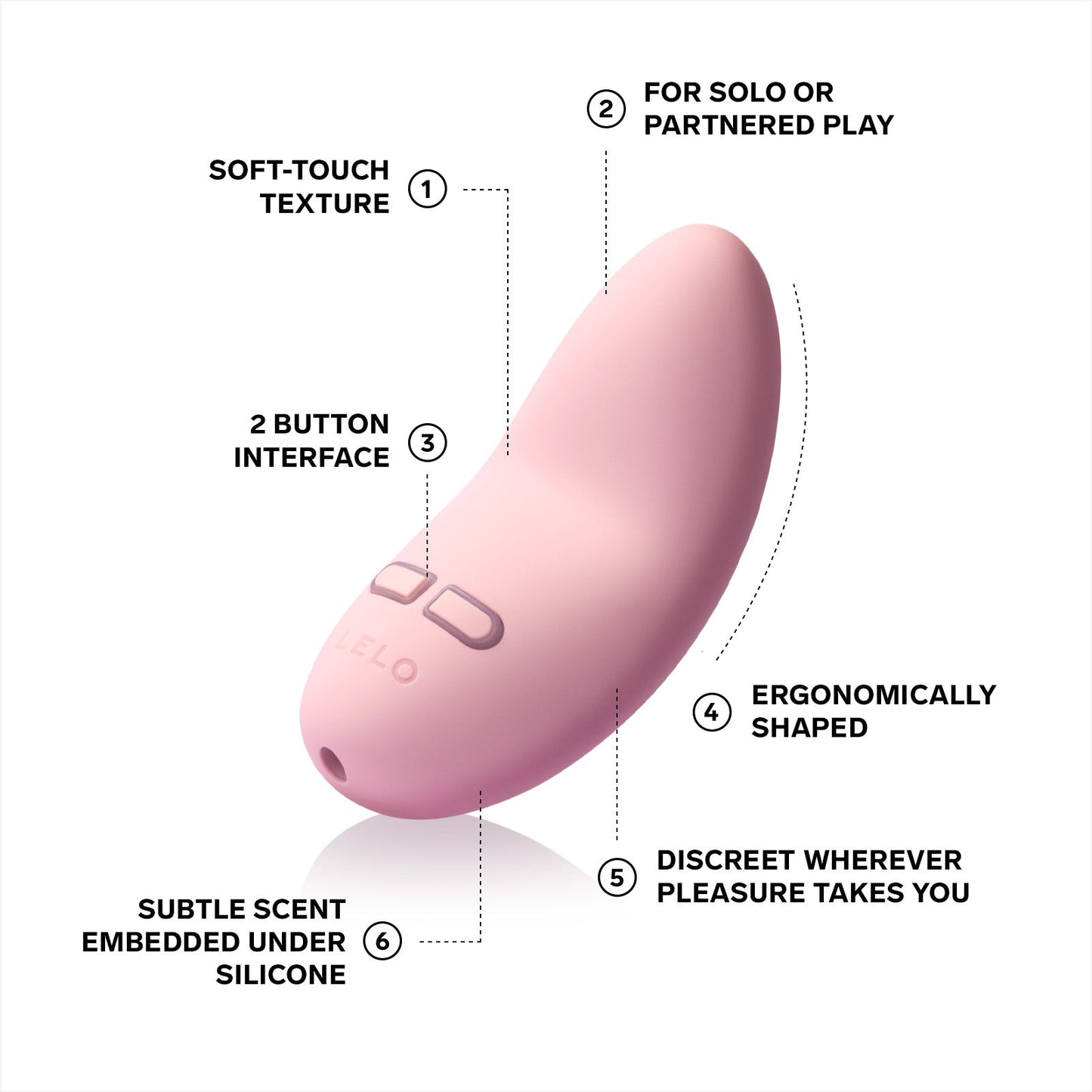 Lily 2 In Pink - Lelo - BraTopia