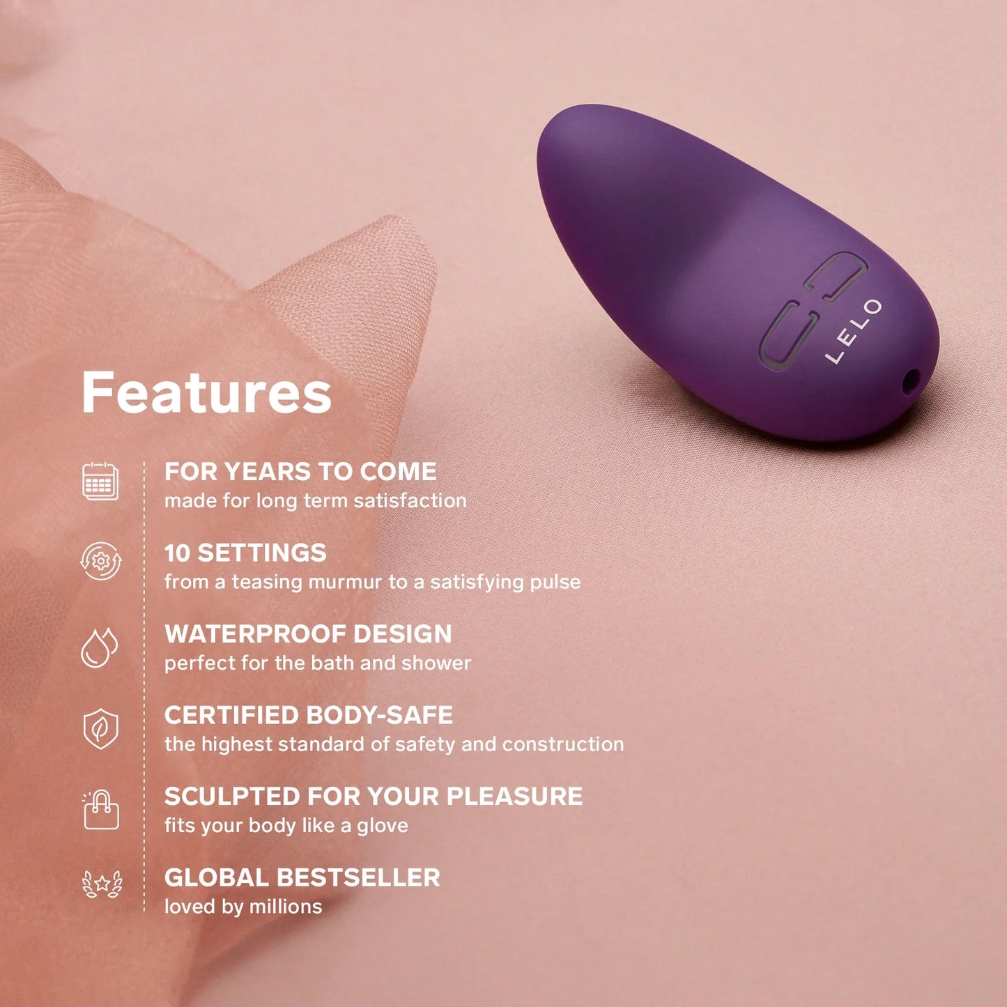 Lily 3 In Dark Plum - Lelo