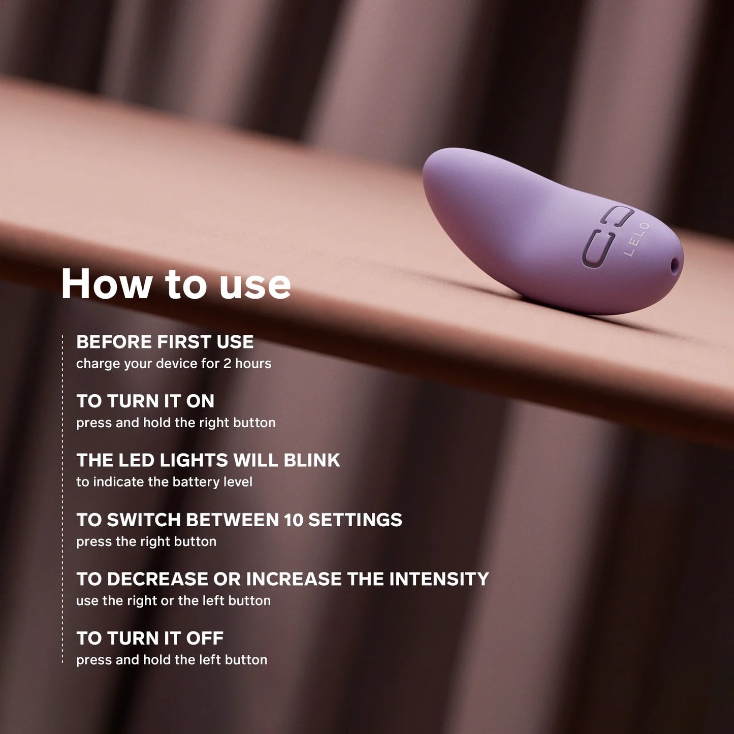 Lily 3 In Dark Plum - Lelo