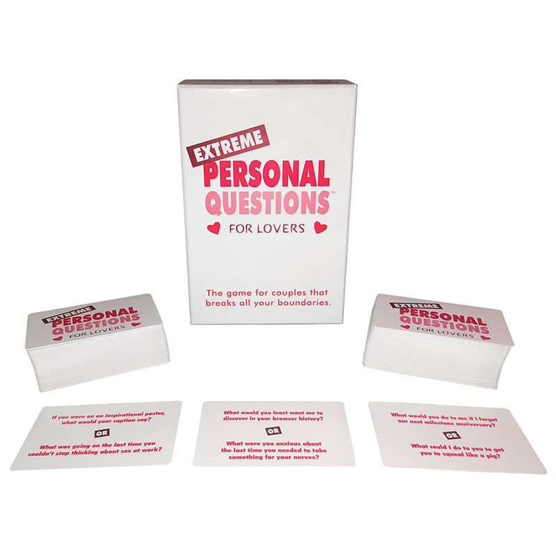 Extreme Personal Questions For Lovers - Kheper Games - BraTopia