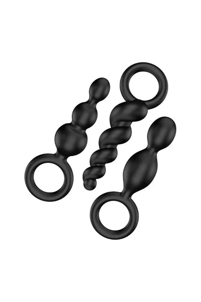 Booty Call Set In Black - Satisfyer - BraTopia