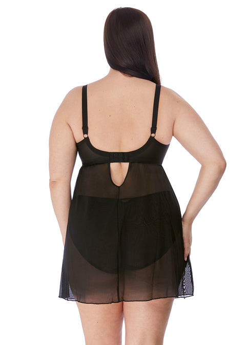 Sachi Baby Doll In Black - Elomi - BraTopia