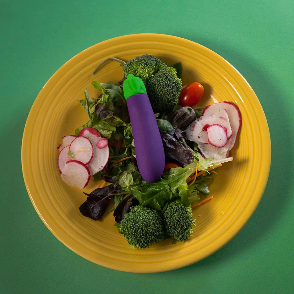 Eggplant Vibrator - Emojibator - BraTopia