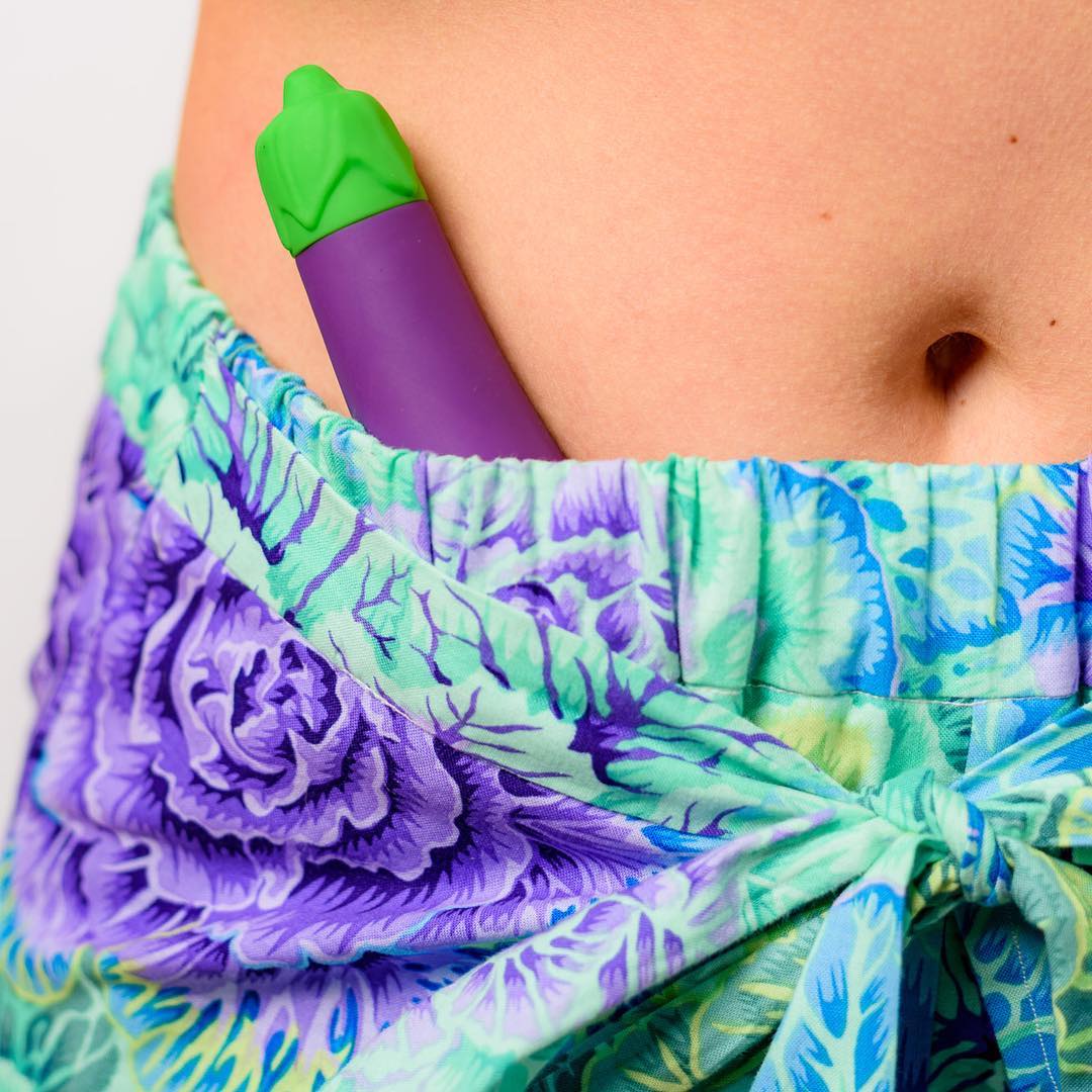 Eggplant Vibrator - Emojibator - BraTopia