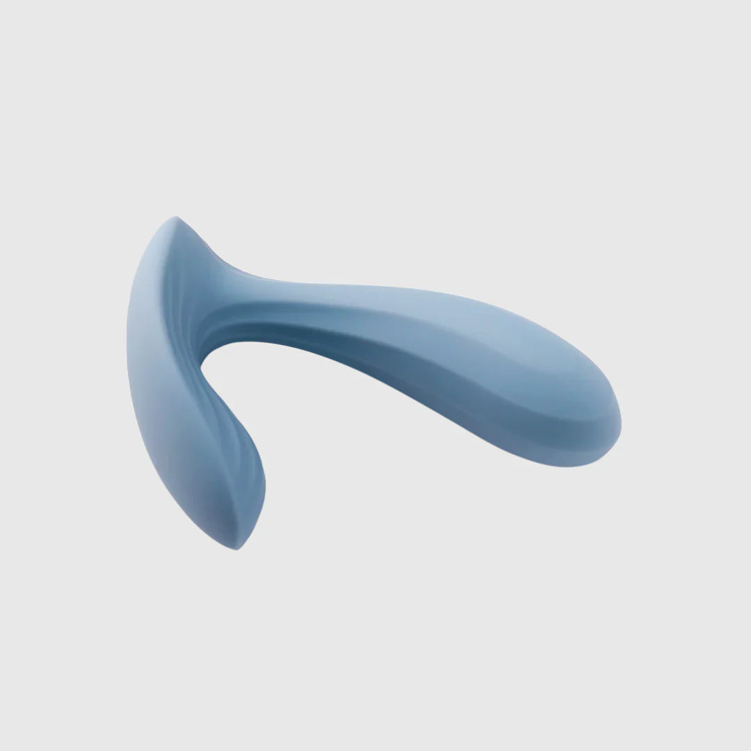 Erica Wearable Vibrator In Dusty Blue - Svakom - BraTopia