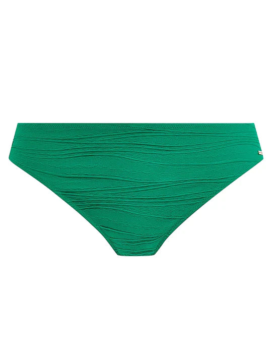 Beach Waves Bikini Mid Rise Brief In Tourmaline - Fantasie