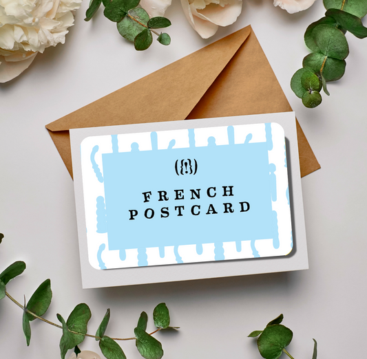 French Postcard Gift Card
