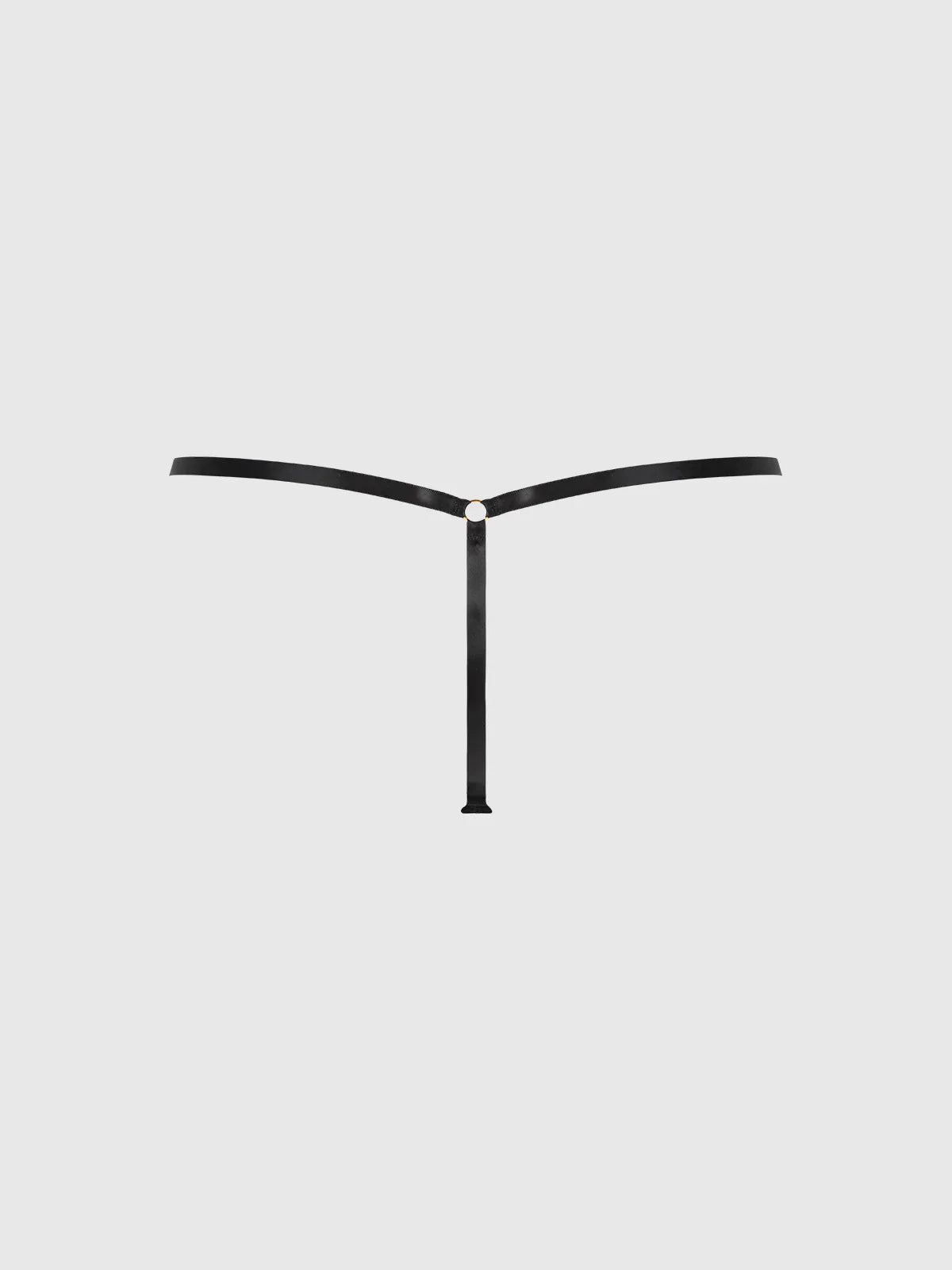 Victoria Lace Drop Off Tie Side G-String In Black - House of Desire - BraTopia