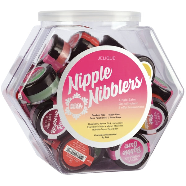 Jelique Nipple Nibblers Tingle Balm Assorted 3 gm - BraTopia
