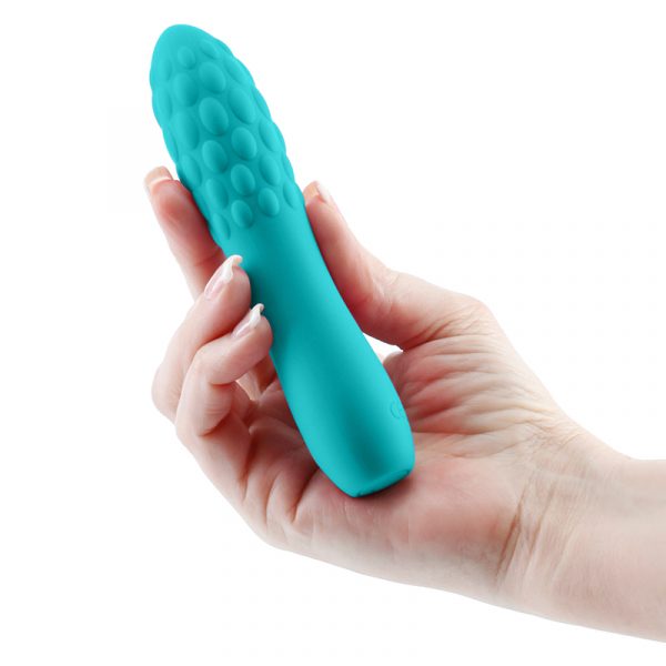 Rita Teal Vibrator – Compact, Rechargeable | INYA