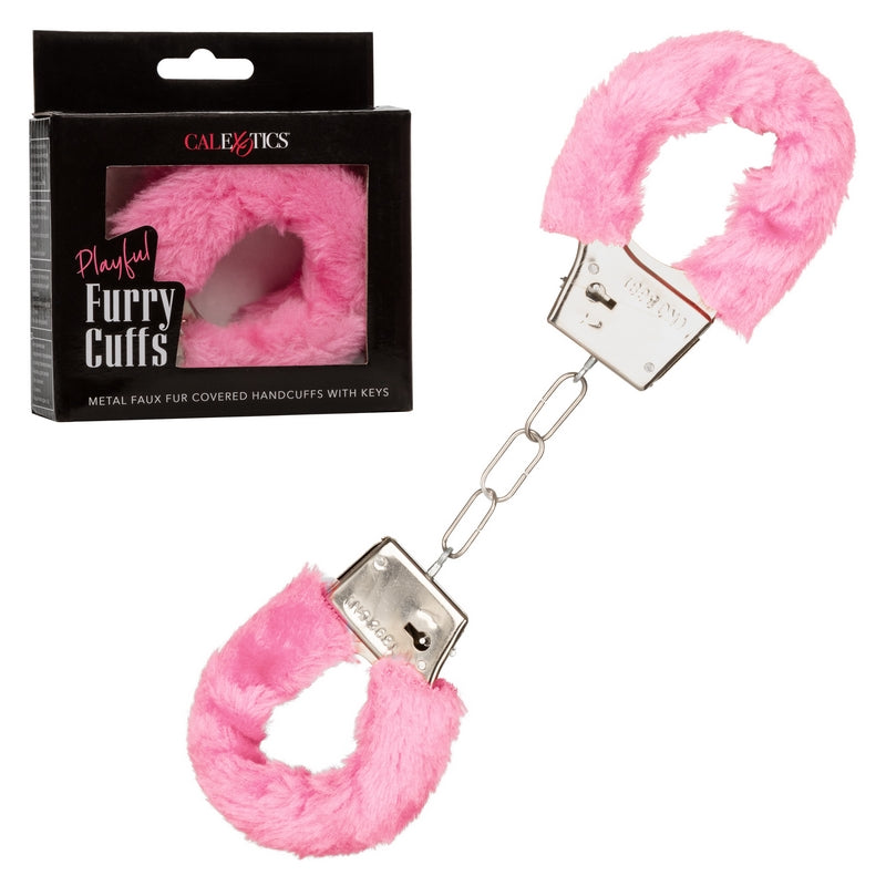 Playful Furry Cuffs - California Exotics - BraTopia