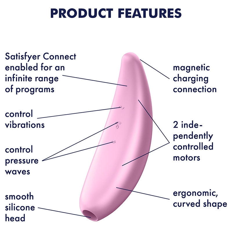 CURVY 3+ In Pink - Satisfyer - BraTopia