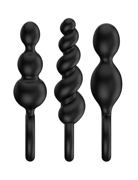Booty Call Set In Black - Satisfyer - BraTopia