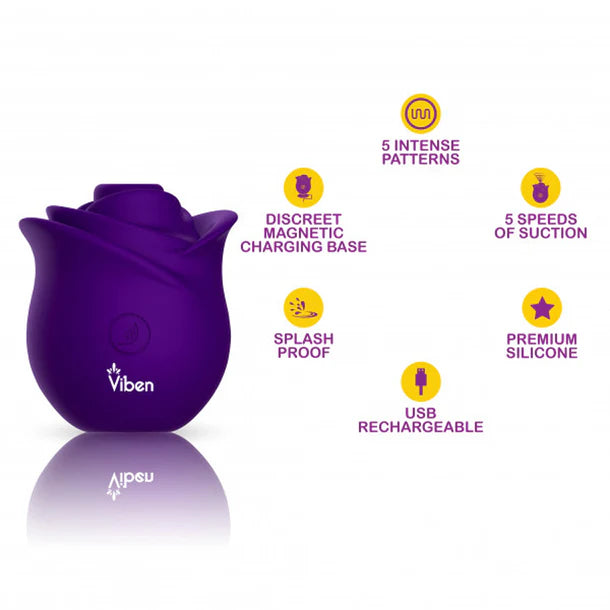 Zen Rose In Violet - Viben