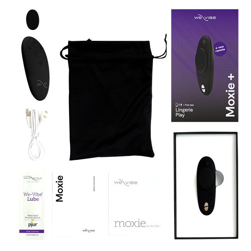 Moxie + Panty Vibe in Black - BraTopia