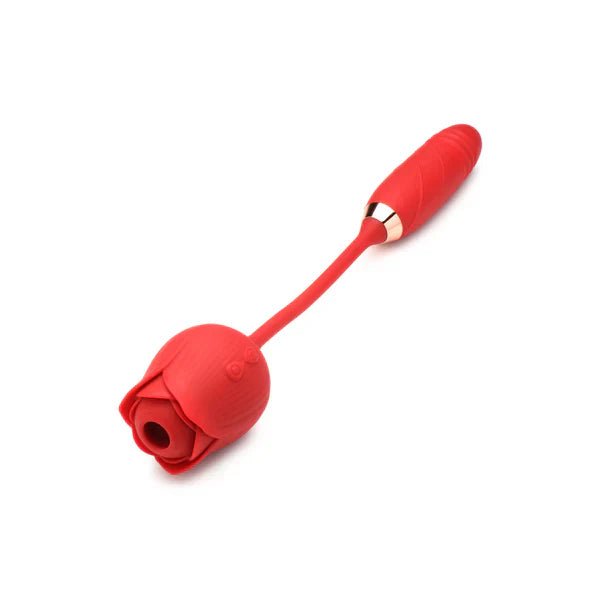 Romping Rose 10X Suction Rose & Thrusting In Red - Bloomgasm