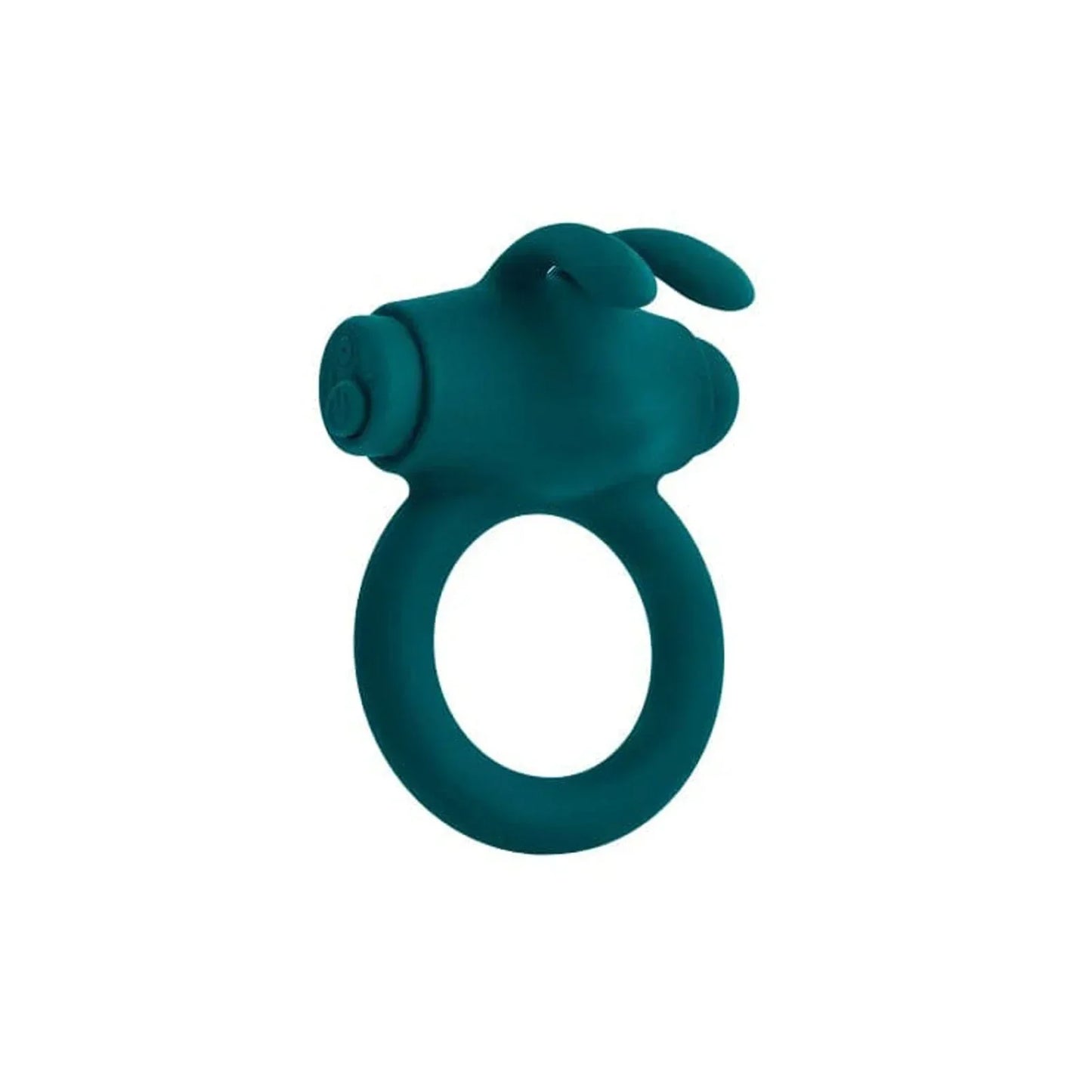 Playboy Bunny Buzzer Cock Ring In Teal - BraTopia