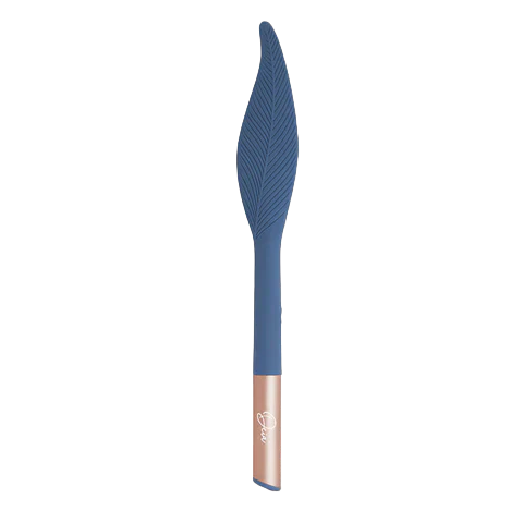 The Feather Vibrating Tickler In Blue - Deia - BraTopia