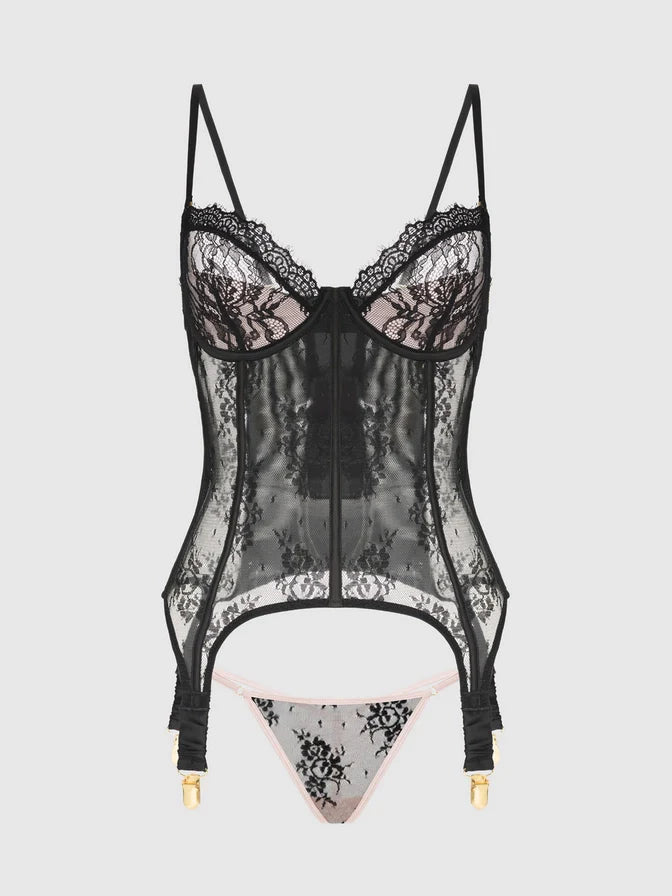 Jocelyn G-String In Black - House of Desire