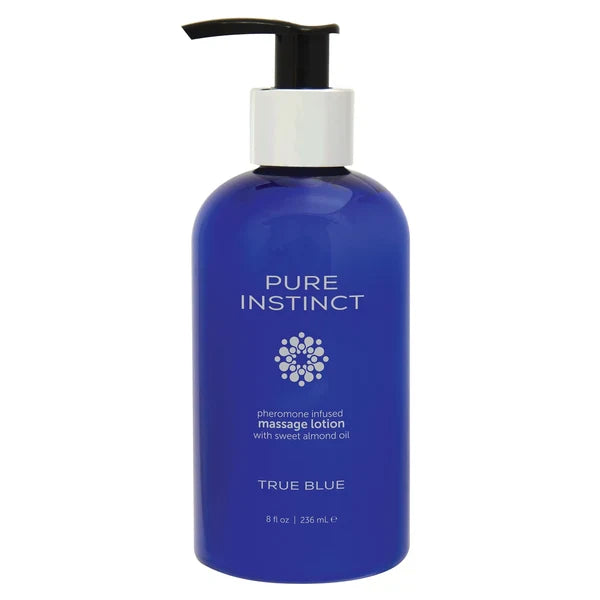 True Blue Pheromone Massage & Body Lotion - Pure Instinct - BraTopia
