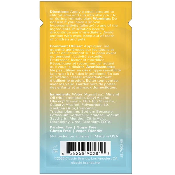 Joy Buzzer Flavor Free Arousal Balm Naked - Jelique - BraTopia