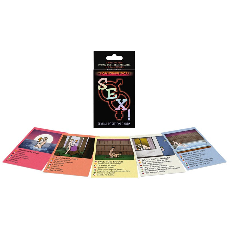 Adventurous Sex Card Game - Kheper Games - BraTopia