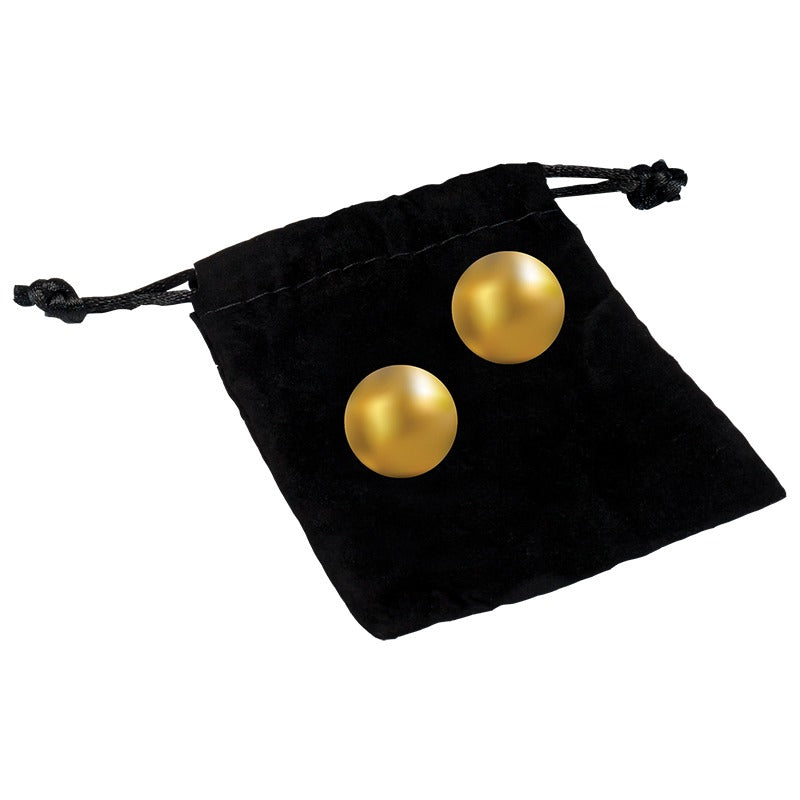 Oh K Pleasure Balls 24K Gold Plated - Classic Erotica - BraTopia