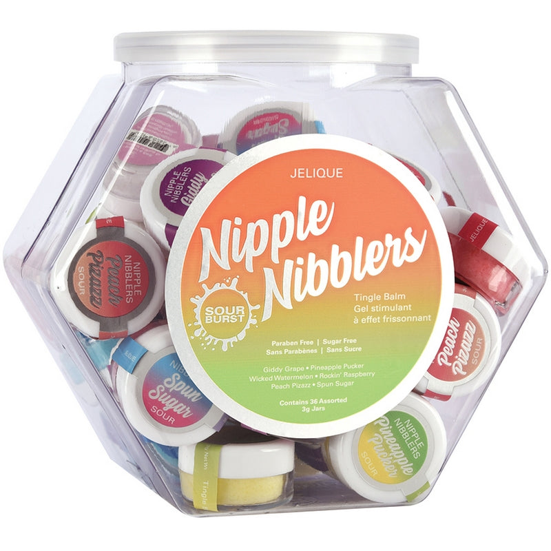 Jelique Nipple Nibblers Tingle Balm Assorted 3 gm - BraTopia