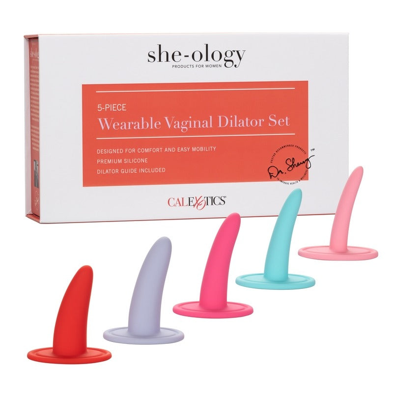She-ology 5-piece Wearable Vaginal Dilator Set - California Exotics - BraTopia